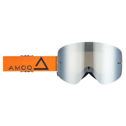 Afbeeldingen van AMOQ MX Goggles Vision Magn. Or.Bl.Sil.M