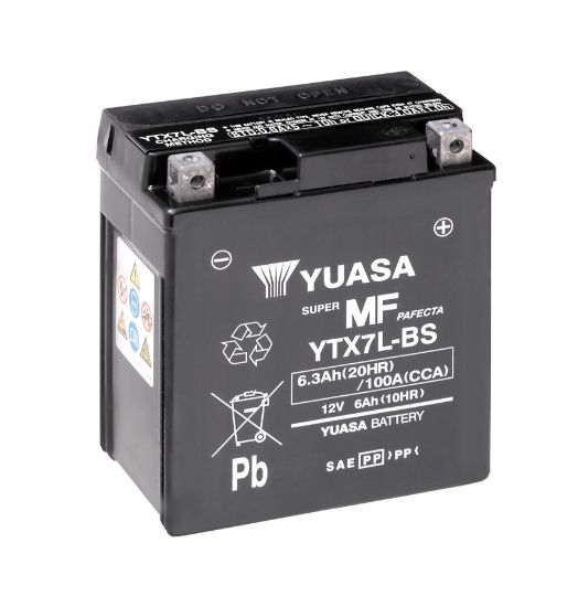 Afbeeldingen van Yuasa YTX7L-BS accu