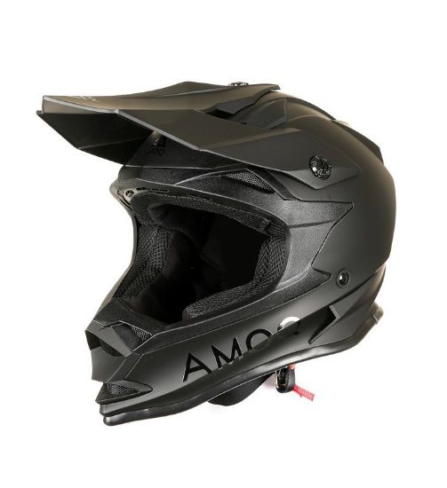 Afbeeldingen van AMOQ Meteor Helmet Youth Blackout YL