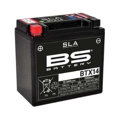 Afbeeldingen van BS Battery BTX14 SLA accu