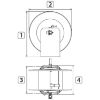 Afbeeldingen van Slanghaspel STKI40 70 M. 1/2"BI RVS