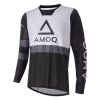 Afbeeldingen van AMOQ Airline shirt zwart/wit