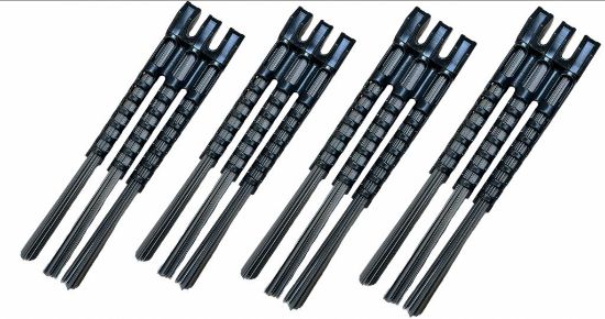 Afbeeldingen van Kwern borstelset 300mm set van 4